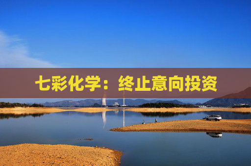 七彩化学：终止意向投资