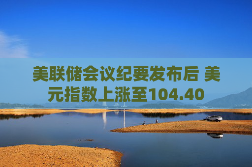美联储会议纪要发布后 美元指数上涨至104.40