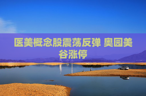 医美概念股震荡反弹 奥园美谷涨停