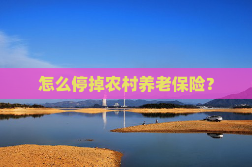 怎么停掉农村养老保险？