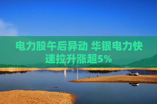 电力股午后异动 华银电力快速拉升涨超5%