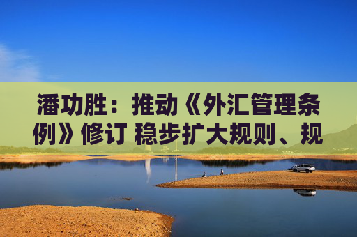 潘功胜：推动《外汇管理条例》修订 稳步扩大规则、规制、管理、标准等制度型开放