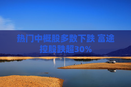 热门中概股多数下跌 富途控股跌超30%