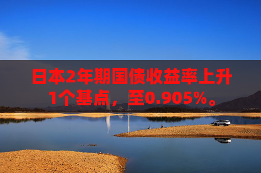 日本2年期国债收益率上升1个基点，至0.905%。