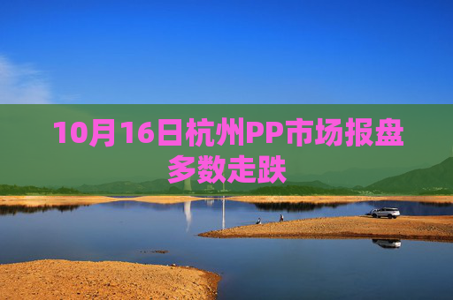 10月16日杭州PP市场报盘多数走跌