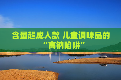 含量超成人款 儿童调味品的“高钠陷阱”