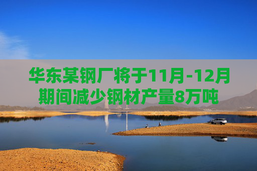 华东某钢厂将于11月-12月期间减少钢材产量8万吨