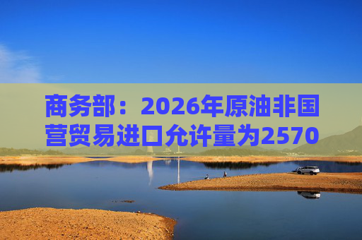 商务部：2026年原油非国营贸易进口允许量为25700万吨