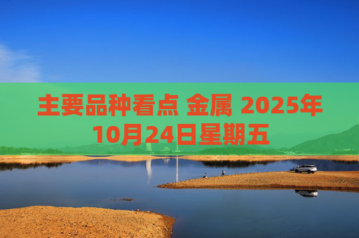主要品种看点 金属 2025年10月24日星期五