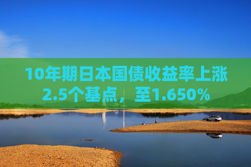 10年期日本国债收益率上涨2.5个基点，至1.650%