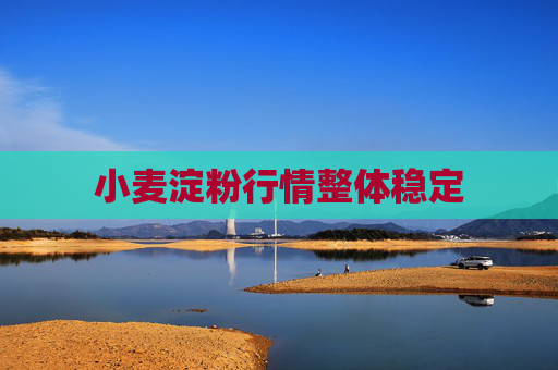 小麦淀粉行情整体稳定