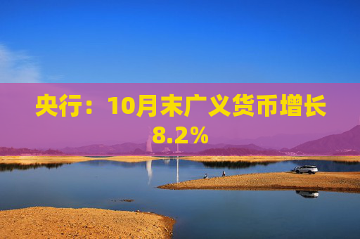 央行:10月末广义货币增长8.2%