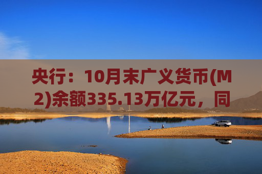 央行：10月末广义货币(M2)余额335.13万亿元，同比增长8.2%