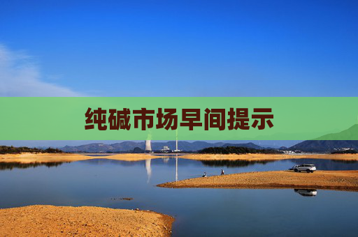 纯碱市场早间提示