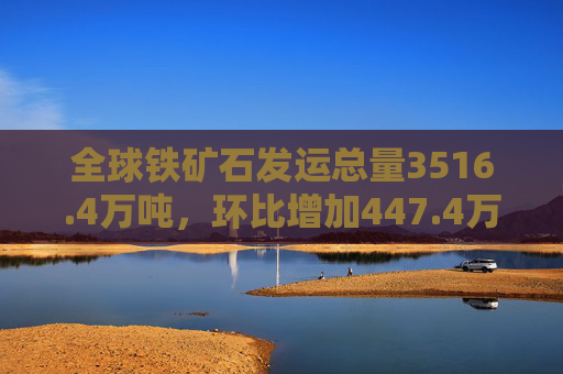 全球铁矿石发运总量3516.4万吨，环比增加447.4万吨