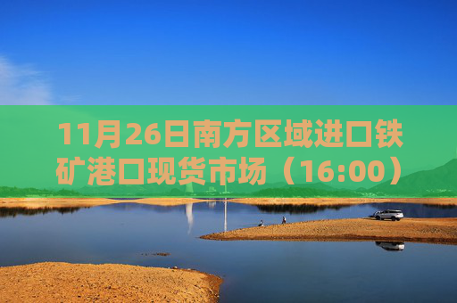 11月26日南方区域进口铁矿港口现货市场（16:00）主流品种市场价格小幅波动