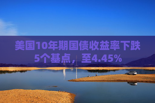 美国10年期国债收益率下跌5个基点，至4.45%
