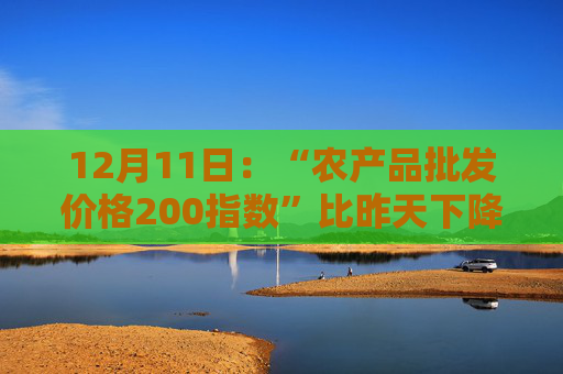 12月11日：“农产品批发价格200指数”比昨天下降0.01个点