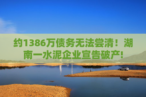 约1386万债务无法尝清!湖南一水泥企业宣告破产!