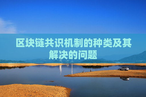 区块链共识机制的种类及其解决的问题