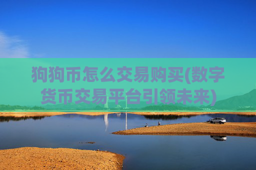 狗狗币怎么交易购买(数字货币交易平台引领未来)