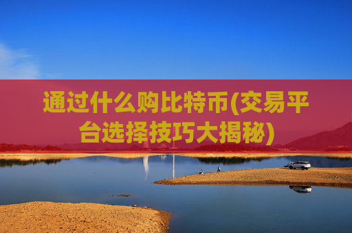 通过什么购比特币(交易平台选择技巧大揭秘)