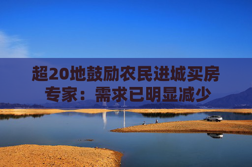 超20地鼓励农民进城买房 专家：需求已明显减少