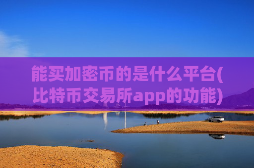 能买加密币的是什么平台(比特币交易所app的功能)