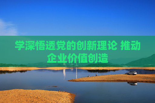 学深悟透党的创新理论 推动企业价值创造