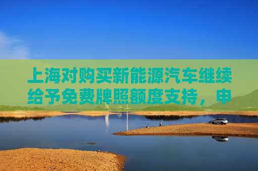 上海对购买新能源汽车继续给予免费牌照额度支持，申请门槛提高