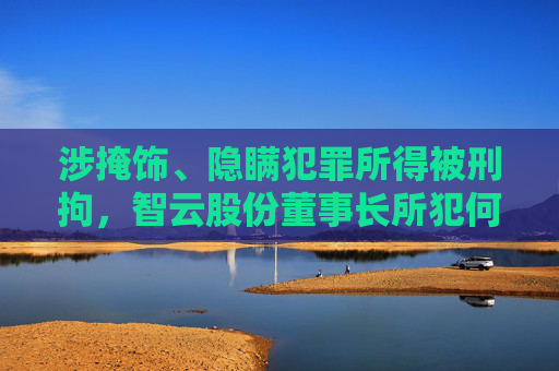 涉掩饰、隐瞒犯罪所得被刑拘，智云股份董事长所犯何事？
