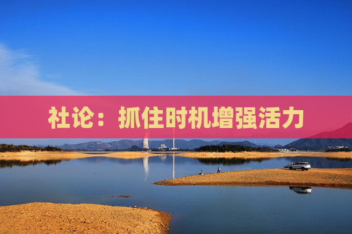 社论：抓住时机增强活力