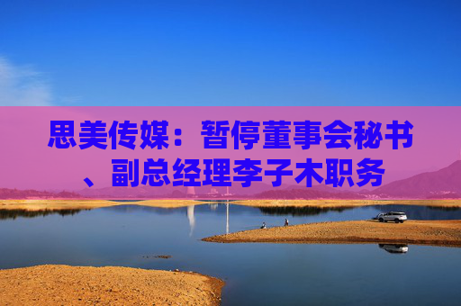 思美传媒：暂停董事会秘书、副总经理李子木职务