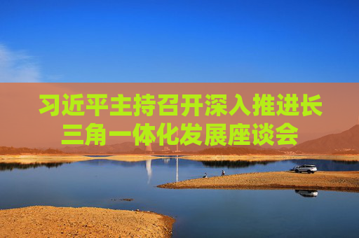 习近平主持召开深入推进长三角一体化发展座谈会