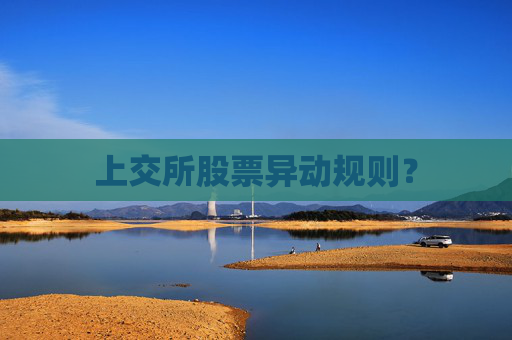 上交所股票异动规则？