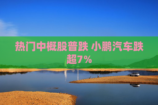 热门中概股普跌 小鹏汽车跌超7%