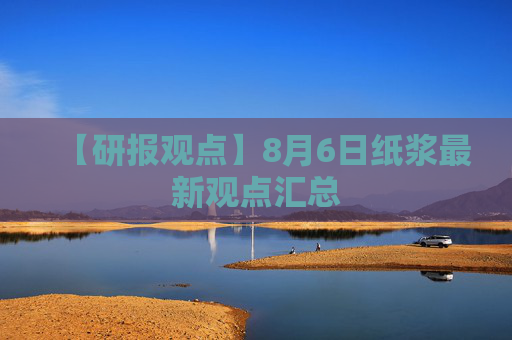 【研报观点】8月6日纸浆最新观点汇总
