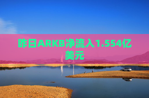 昨日ARKB净流入1.554亿美元
