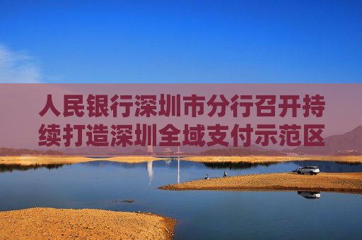人民银行深圳市分行召开持续打造深圳全域支付示范区工作推进会
