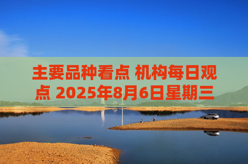 主要品种看点 机构每日观点 2025年8月6日星期三