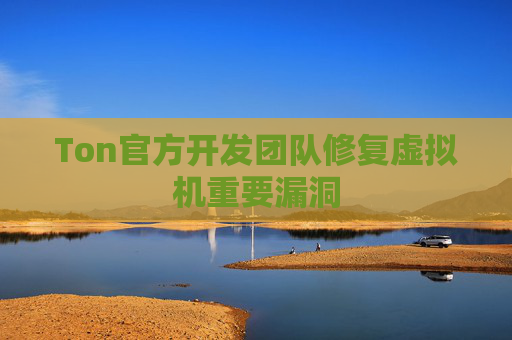 Ton官方开发团队修复虚拟机重要漏洞