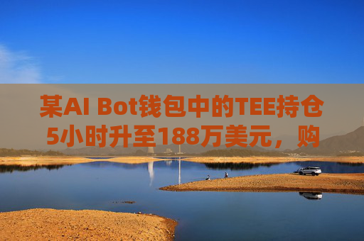 某AI Bot钱包中的TEE持仓5小时升至188万美元，购入成本不到1500美元