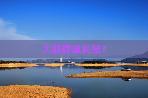 大额存单利息？