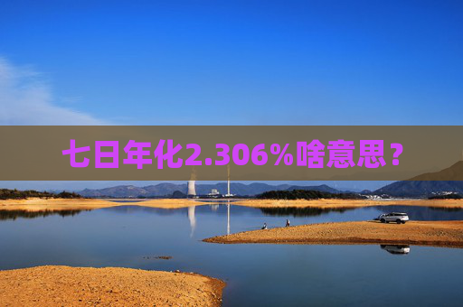 七日年化2.306%啥意思？