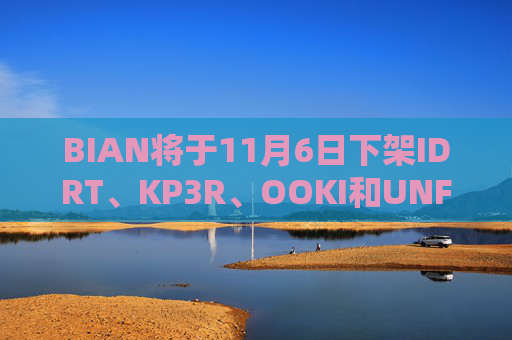 BIAN将于11月6日下架IDRT、KP3R、OOKI和UNFI