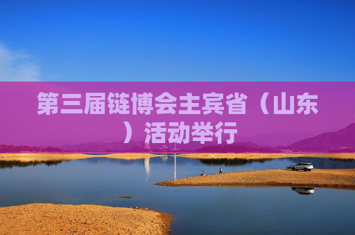 第三届链博会主宾省（山东）活动举行