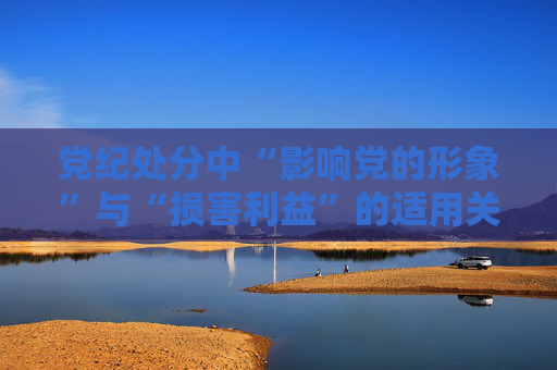 党纪处分中“影响党的形象”与“损害利益”的适用关系分析