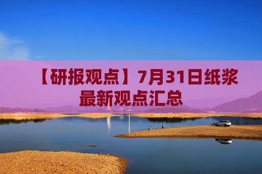 【研报观点】7月31日纸浆最新观点汇总