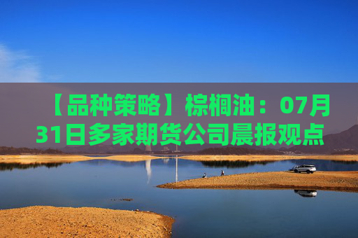 【品种策略】棕榈油：07月31日多家期货公司晨报观点汇总