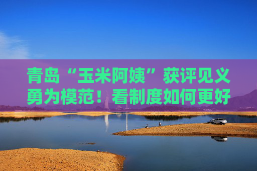 青岛“玉米阿姨”获评见义勇为模范！看制度如何更好守护善行